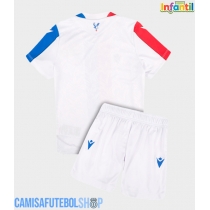 Camisa de time de futebol Crystal Palace Replicas 3º Equipamento Infantil 2025-26 Manga Curta (+ Calças curtas)